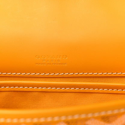 Goyard Goyardine Belvedere II PM Messenger Bag Yellow 6 of 11