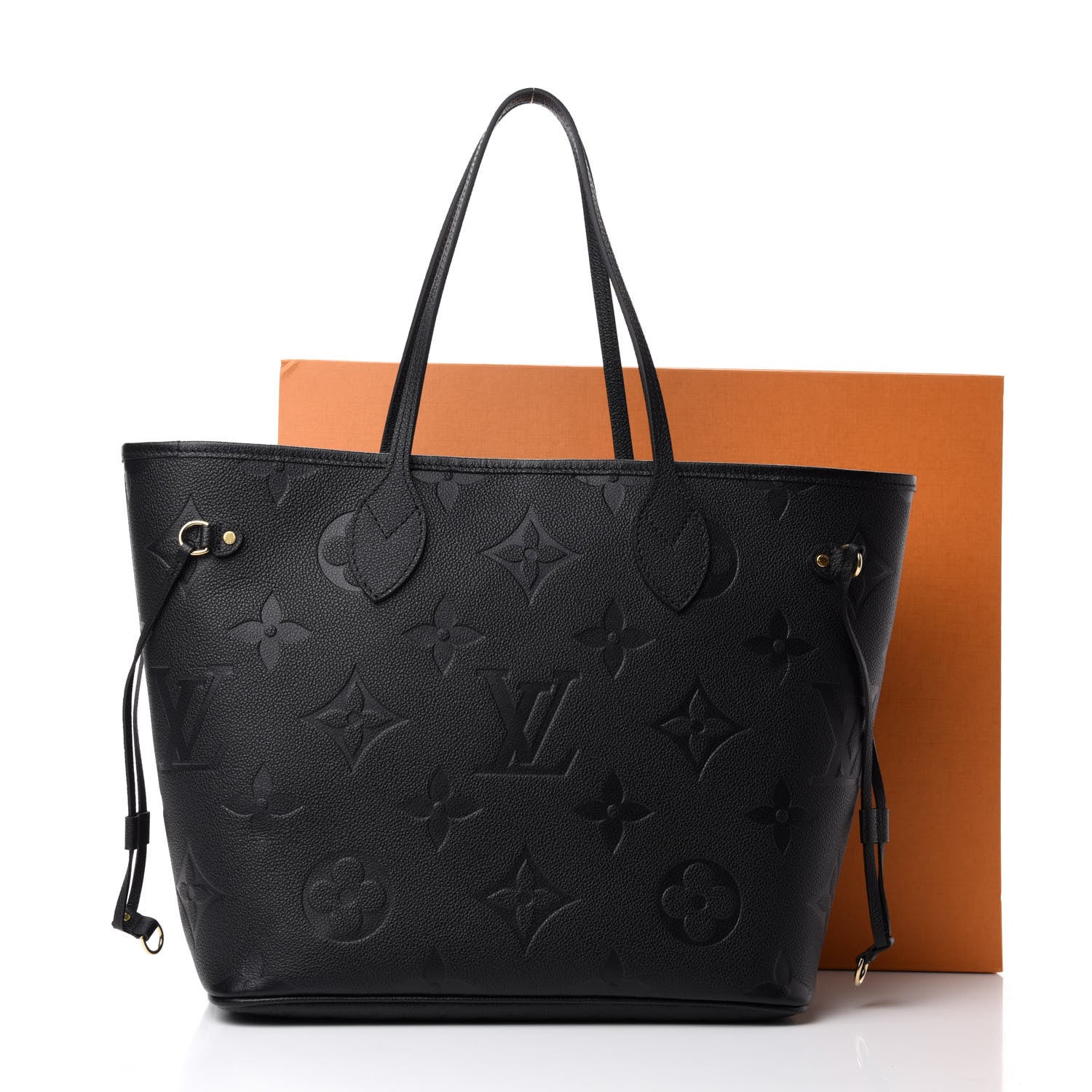 Louis Vuitton Empreinte Monogram Giant Neverfull MM Black 11 of 11