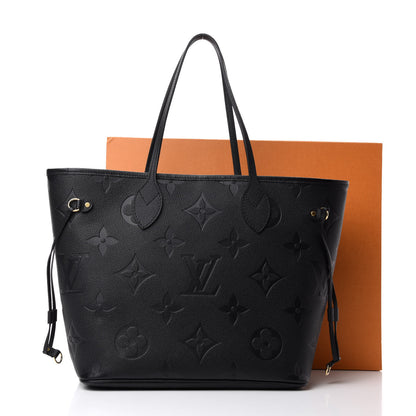 Louis Vuitton Empreinte Monogram Giant Neverfull MM Black 11 of 11
