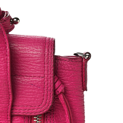 3.1 Phillip Lim Textured Calfskin Mini Pashli Satchel Fuschia 15 of 34