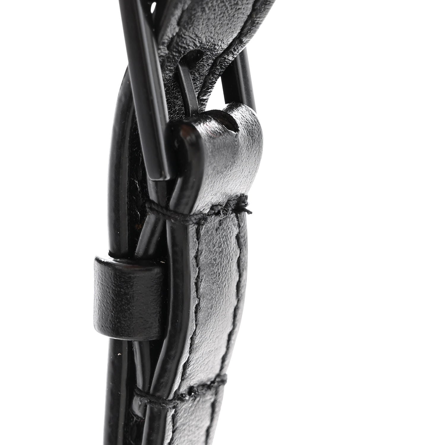 Saint Laurent Calfskin Matelasse Monogram Monochrome Lou Camera Bag Black 18 of 18