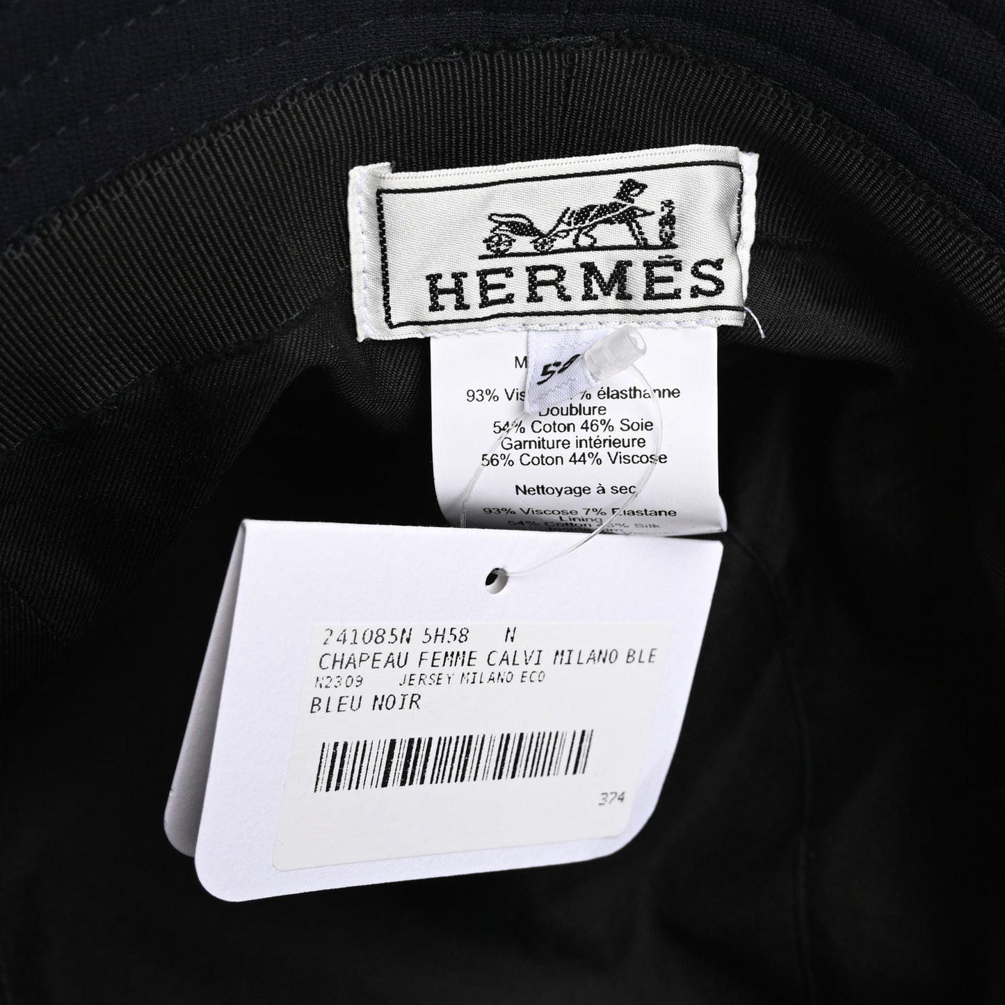 Jersey Calvi Milano Bucket Hat 58 Bleu
