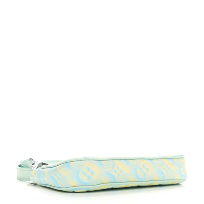 Louis Vuitton Empreinte Monogram Summer Stardust Pochette Accessories Water Green 4 of 9