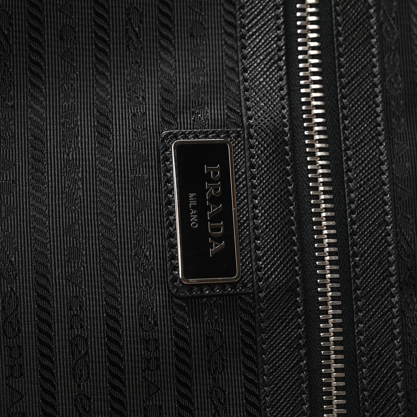 Saffiano Trolley Luggage Black