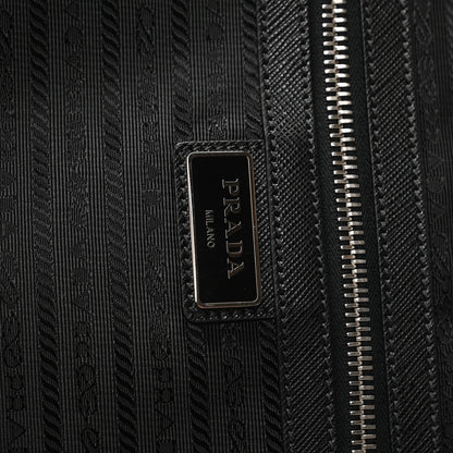 Prada Saffiano Trolley Luggage Black 5 of 8