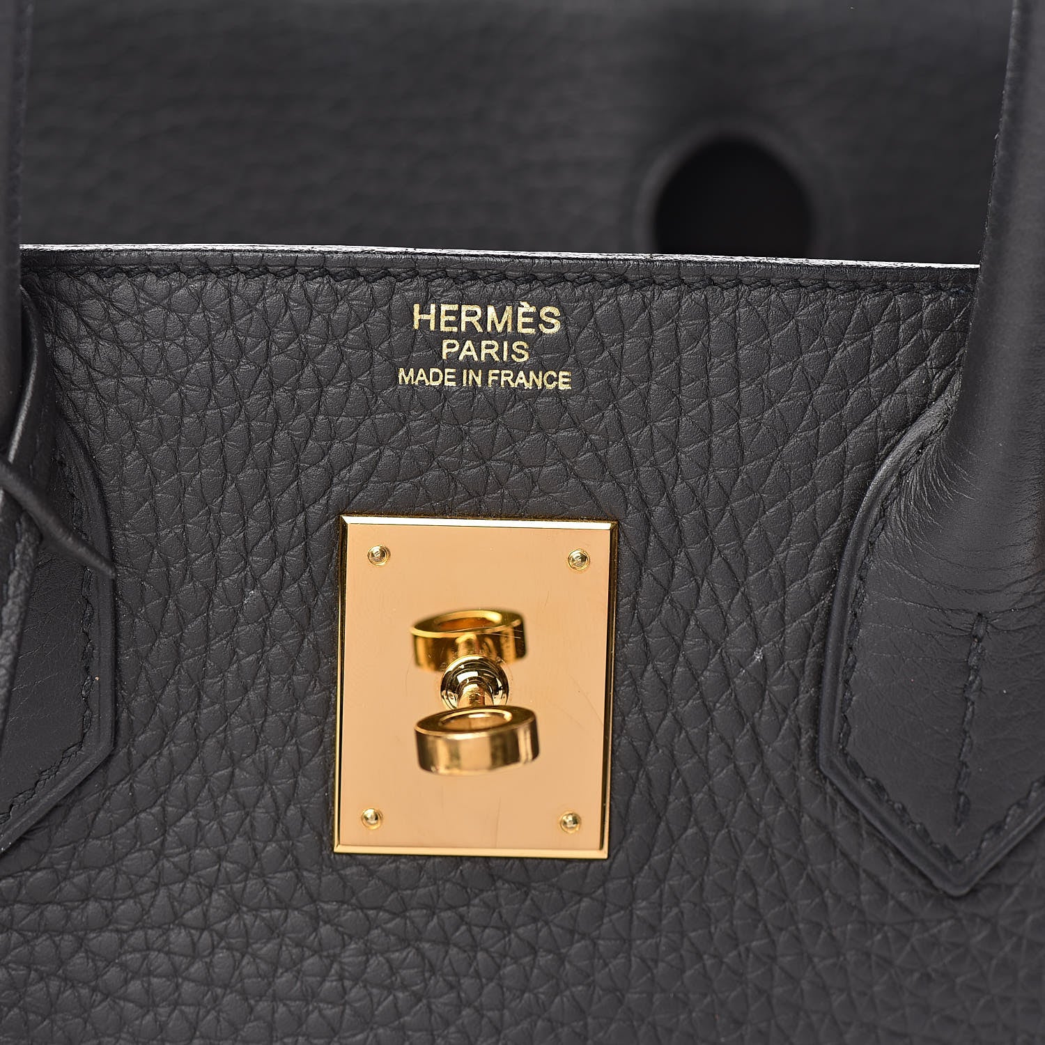 Hermes Taurillon Clemence Birkin 30 Plomb 12 of 32