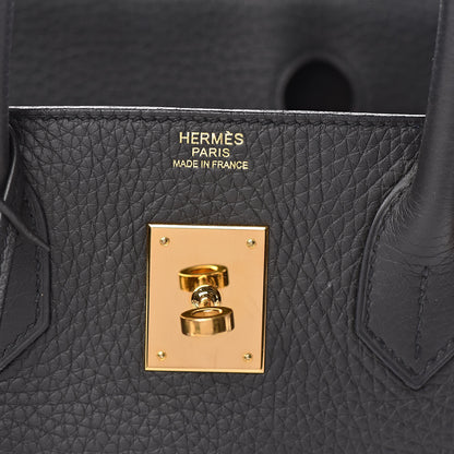 Hermes Taurillon Clemence Birkin 30 Plomb 12 of 32