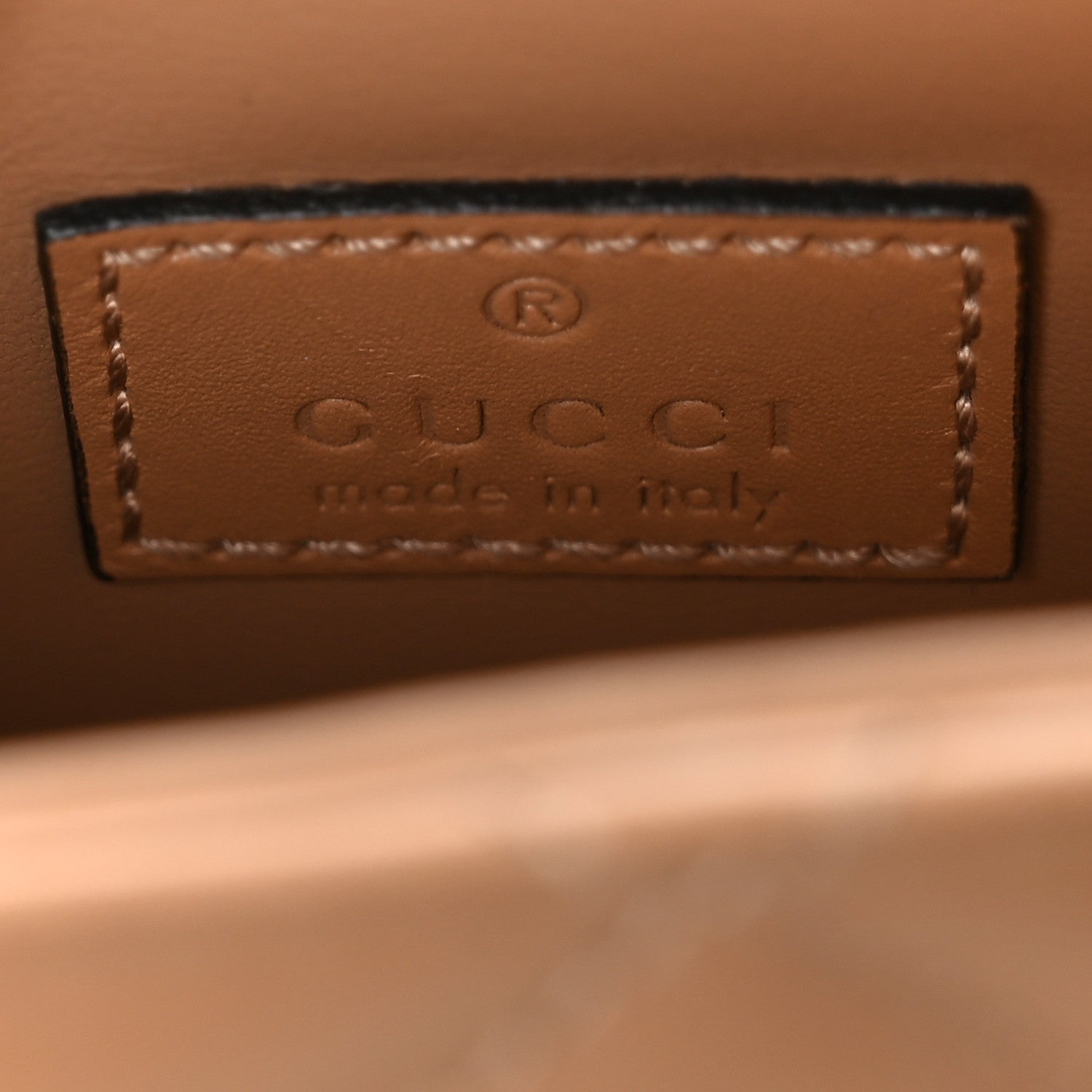 Gucci Calfskin Quilted Mini Deco Shoulder Bag Camelia 6 of 10
