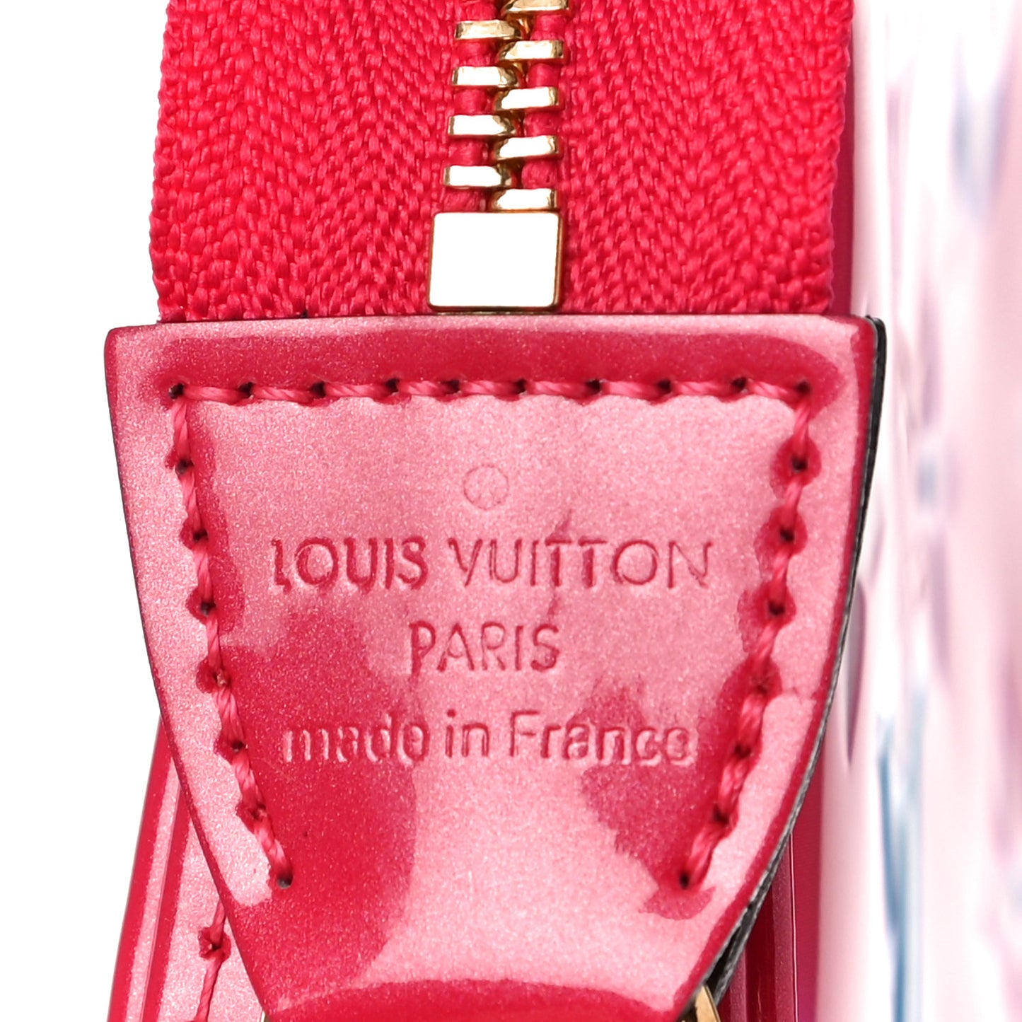 Vernis Valentine Mini Pochette Accessories Fuchsia Neon