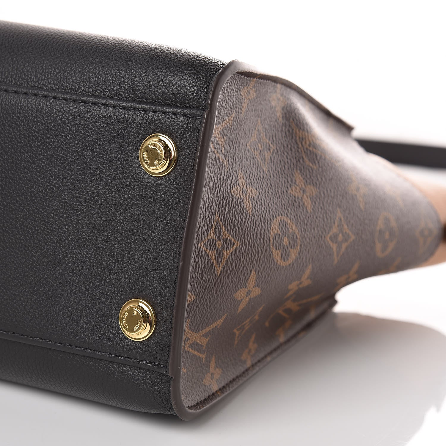 Louis Vuitton Calfskin Monogram On My Side Black 12 of 12
