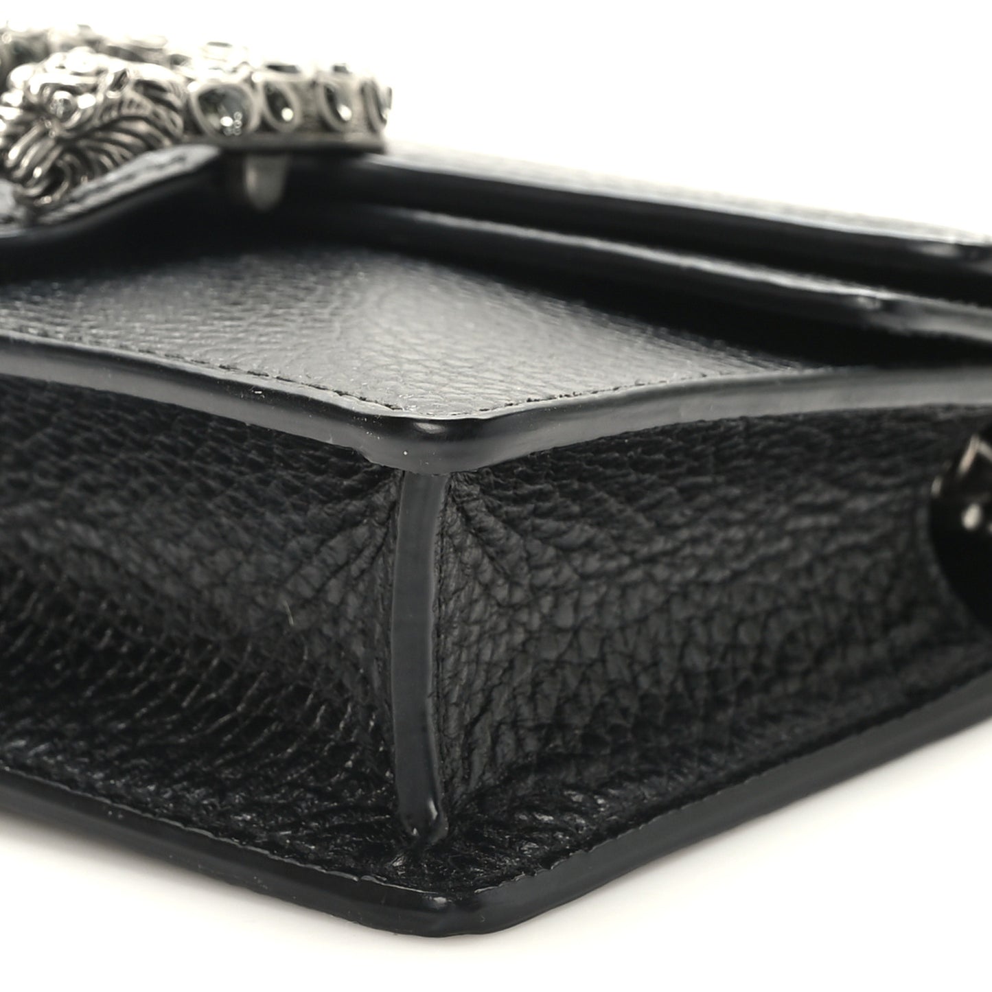 Calfskin Super Mini Dionysus Shoulder Bag Black