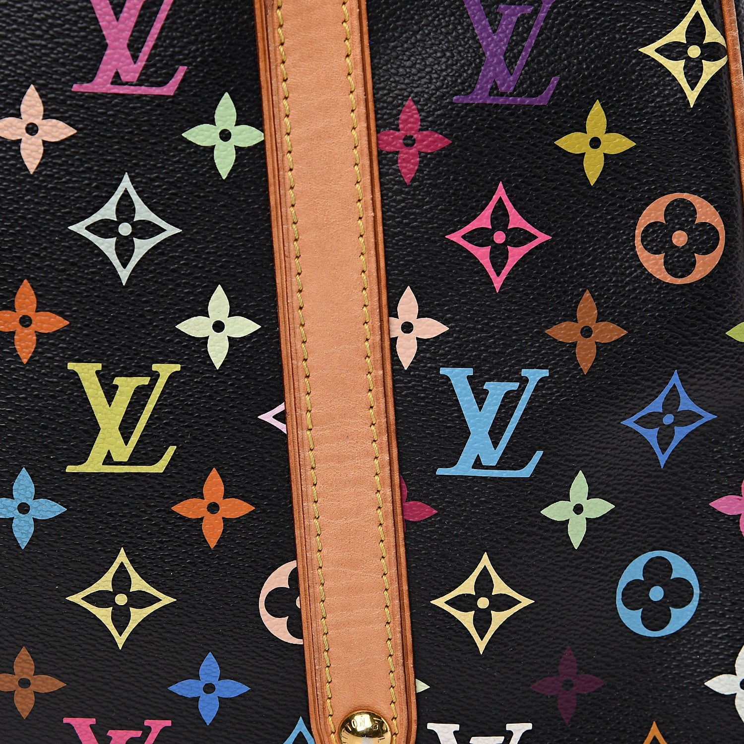 Louis Vuitton Monogram Multicolor Aurelia MM Black 13 of 14