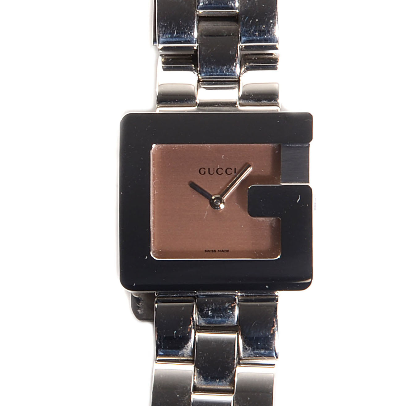 Gucci Stainless Steel 26mm 3600J Quartz Watch Brown 1 of 8
