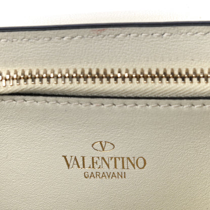 Valentino Garavani Calfskin Rockstud Phone Case With Chain Ivory 6 of 7