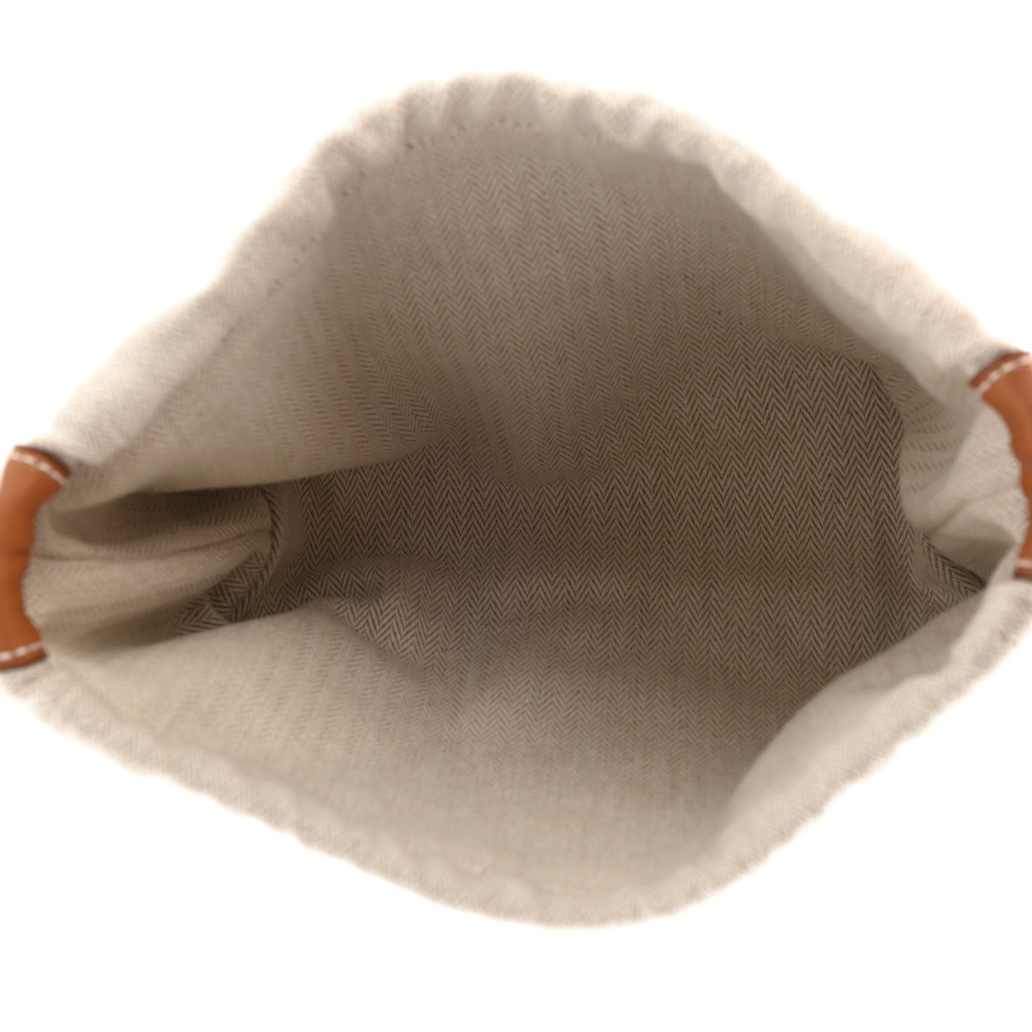 Hermes Canvas Barenia Fourbi 20 PM Pouch Naturel Fauve 5 of 11