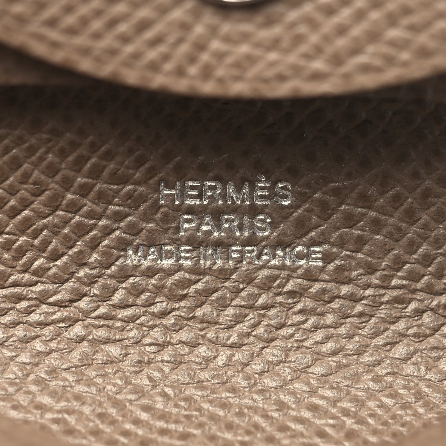 Hermes Epsom Bastia Coin Purse Etoupe 6 of 10