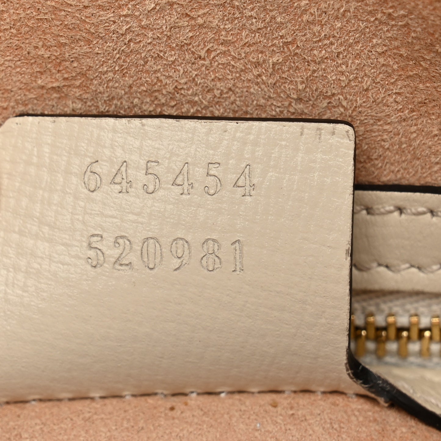 GG Supreme Monogram Small Horsebit 1955 Shoulder Bag Beige Mystic White