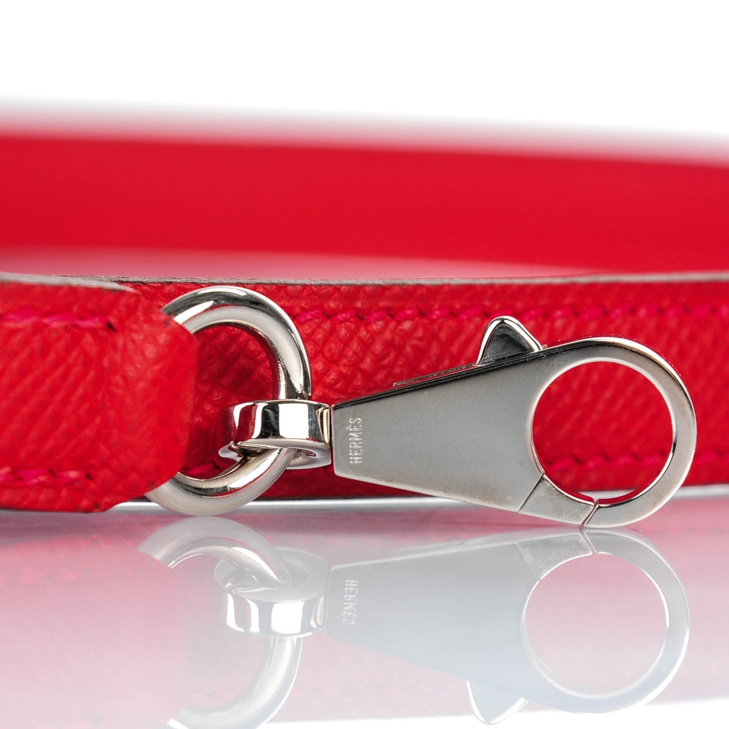 Hermes Epsom Kelly Sellier 32 Rouge Casaque 13 of 26