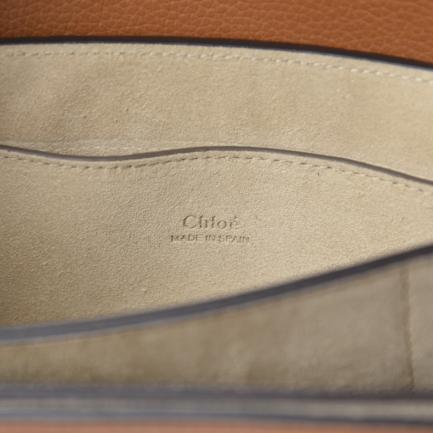 Chloe Calfskin Small Faye Shoulder Bag Tobacco 6 of 11