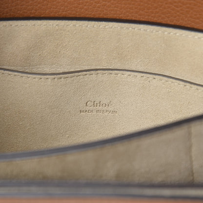Chloe Calfskin Small Faye Shoulder Bag Tobacco 6 of 11