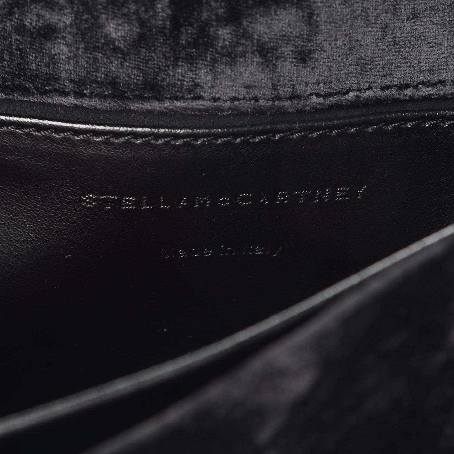 Velvet Nina Fold Over Black