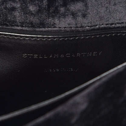 Stella McCartney Velvet Nina Fold Over Black 7 of 8