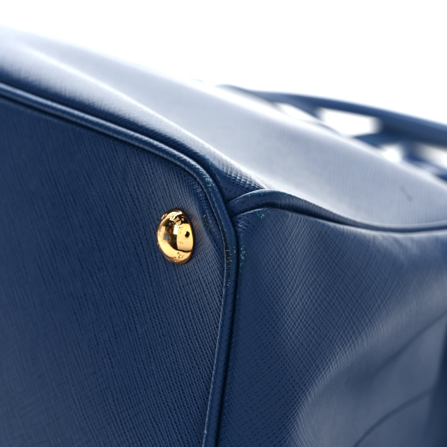 Prada Saffiano Medium Galleria Double Zip Tote Bluette 10 of 10