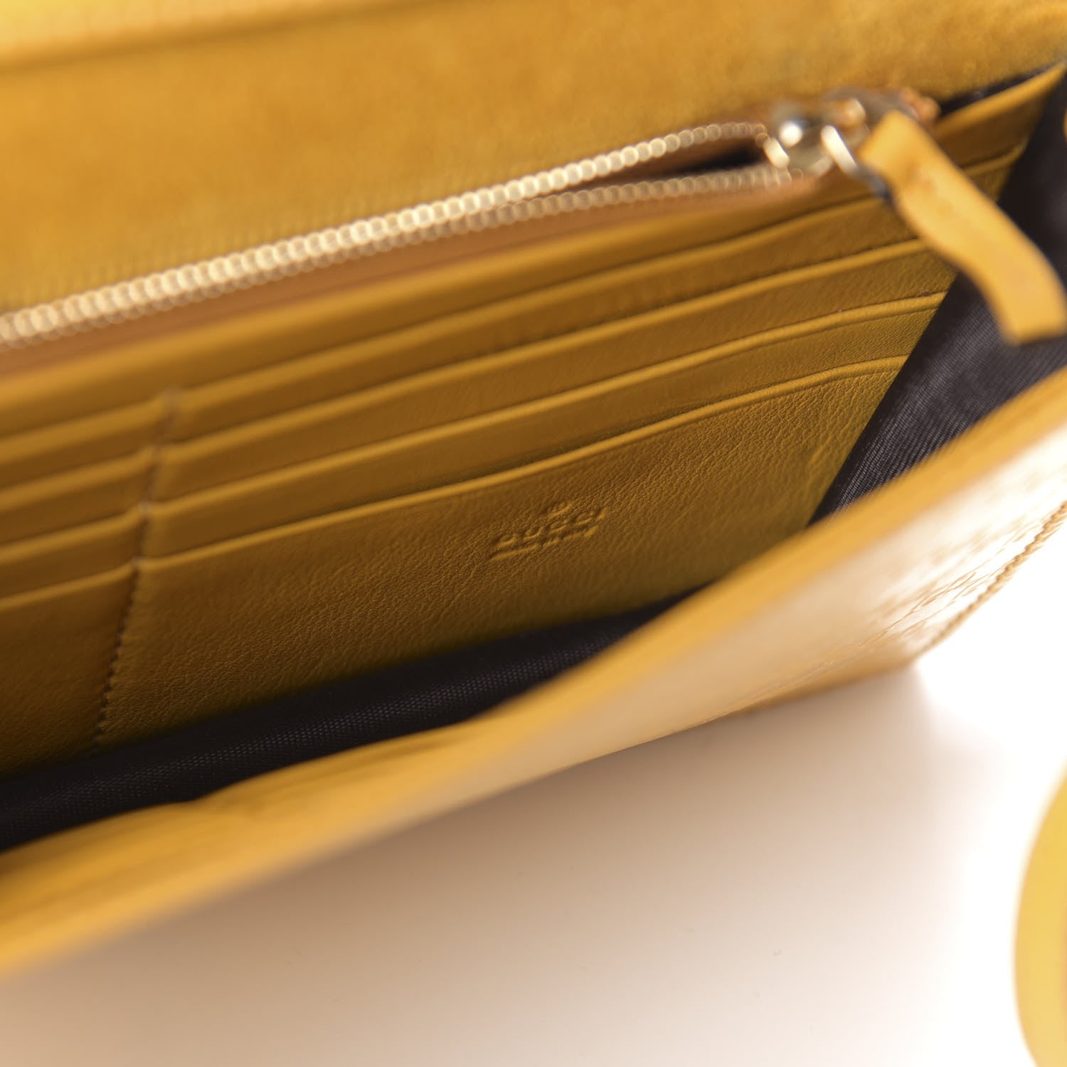 Gucci Patent Microguccissima Mini Nice Wallet Bumblebee 8 of 10