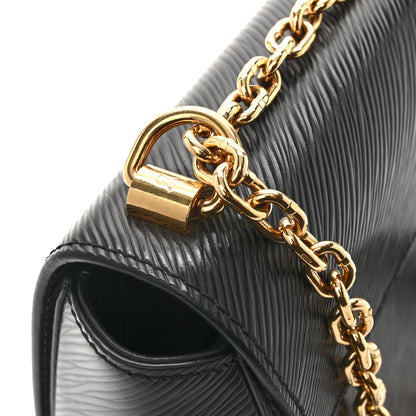 Louis Vuitton Epi Twist Shoulder Bag MM Black 11 of 12