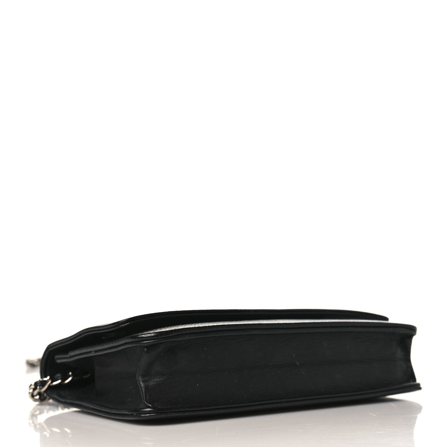 Chanel Caviar Timeless CC Wallet On Chain WOC Black 4 of 14