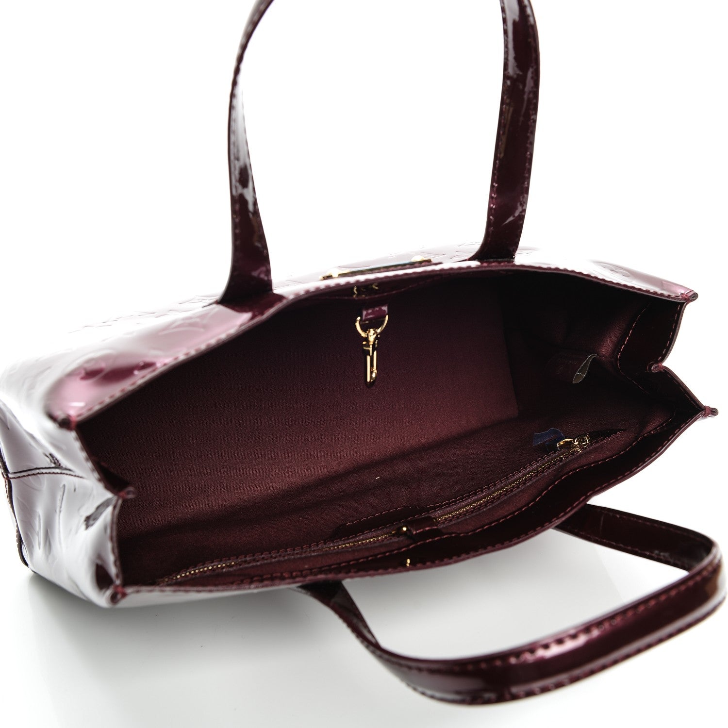 Louis Vuitton Vernis Wilshire PM Rouge Fauviste 5 of 7