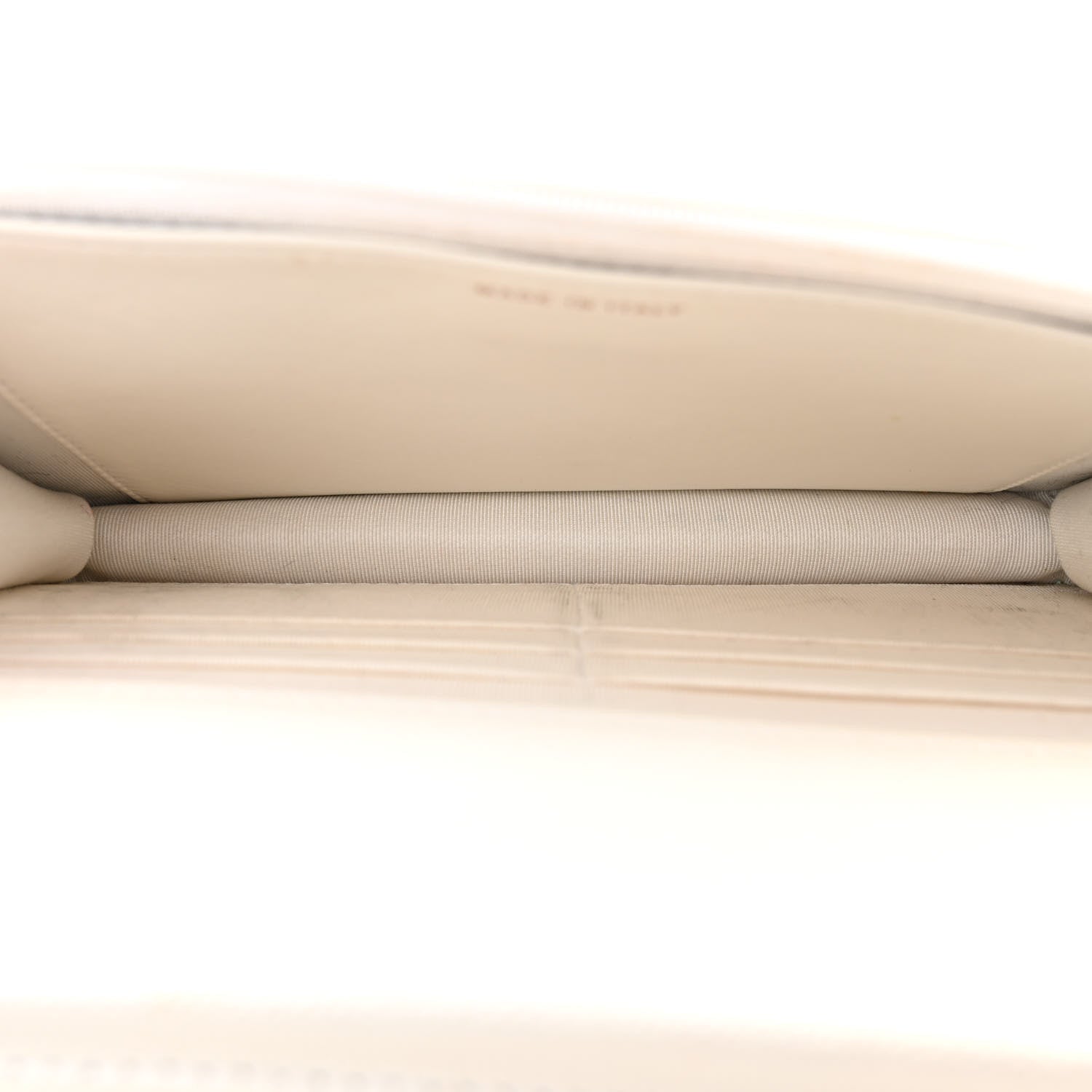 Chanel Caviar Quilted Wallet on Chain WOC White 5 of 14