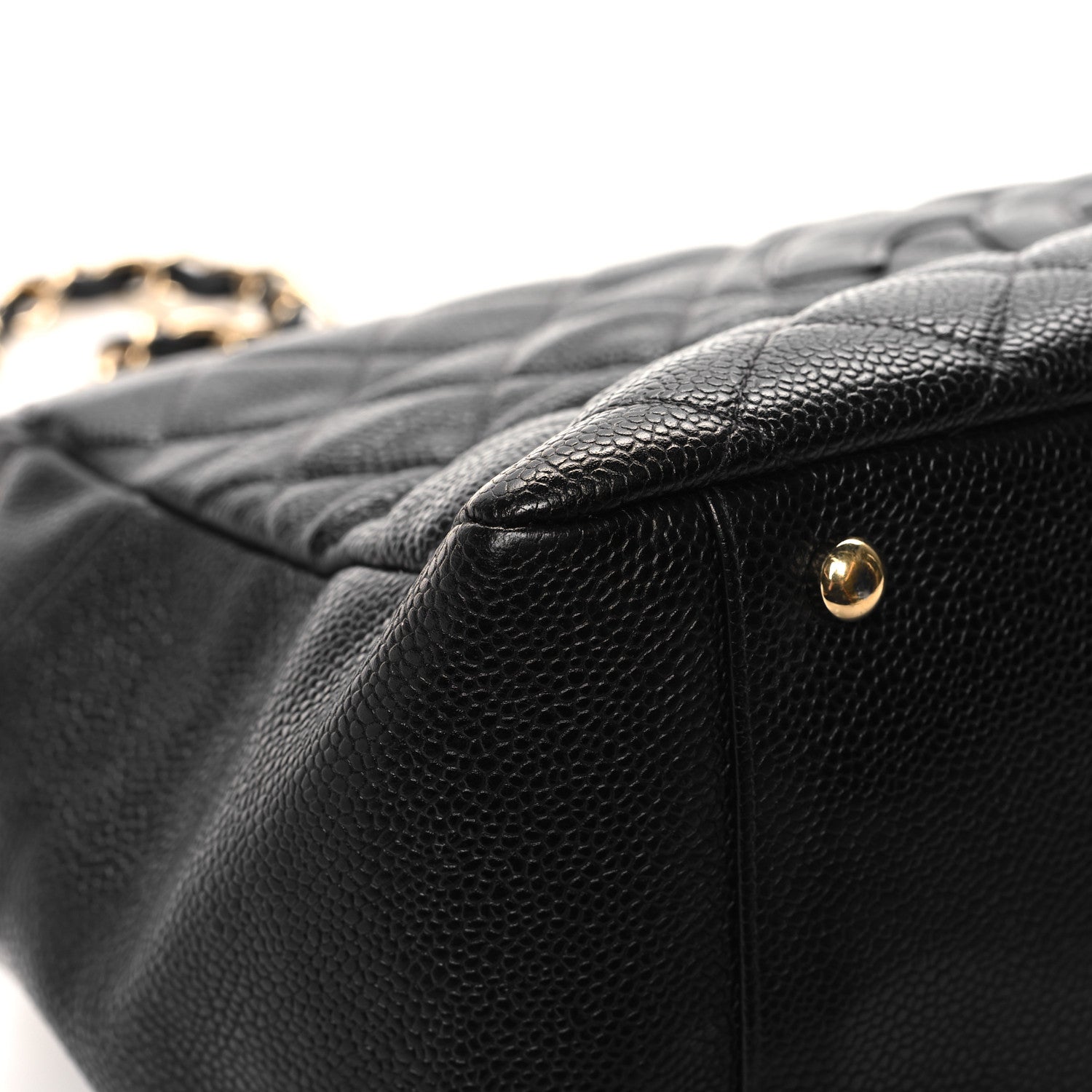 Chanel Caviar Quilted Grand Timeless Shopping Tote GTT Black 11 of 12