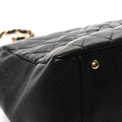 Chanel Caviar Quilted Grand Timeless Shopping Tote GTT Black 11 of 12