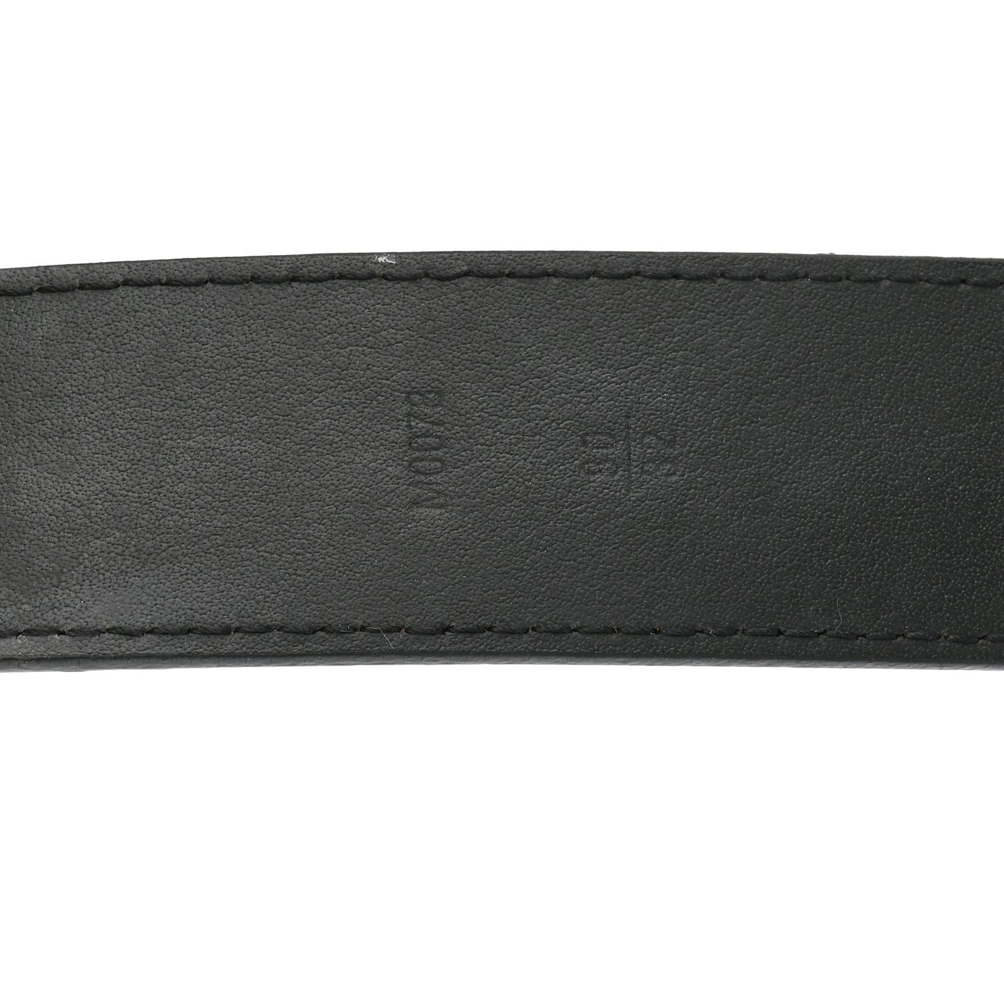 Calfskin 35mm LV New Wave Belt 80 32 Black