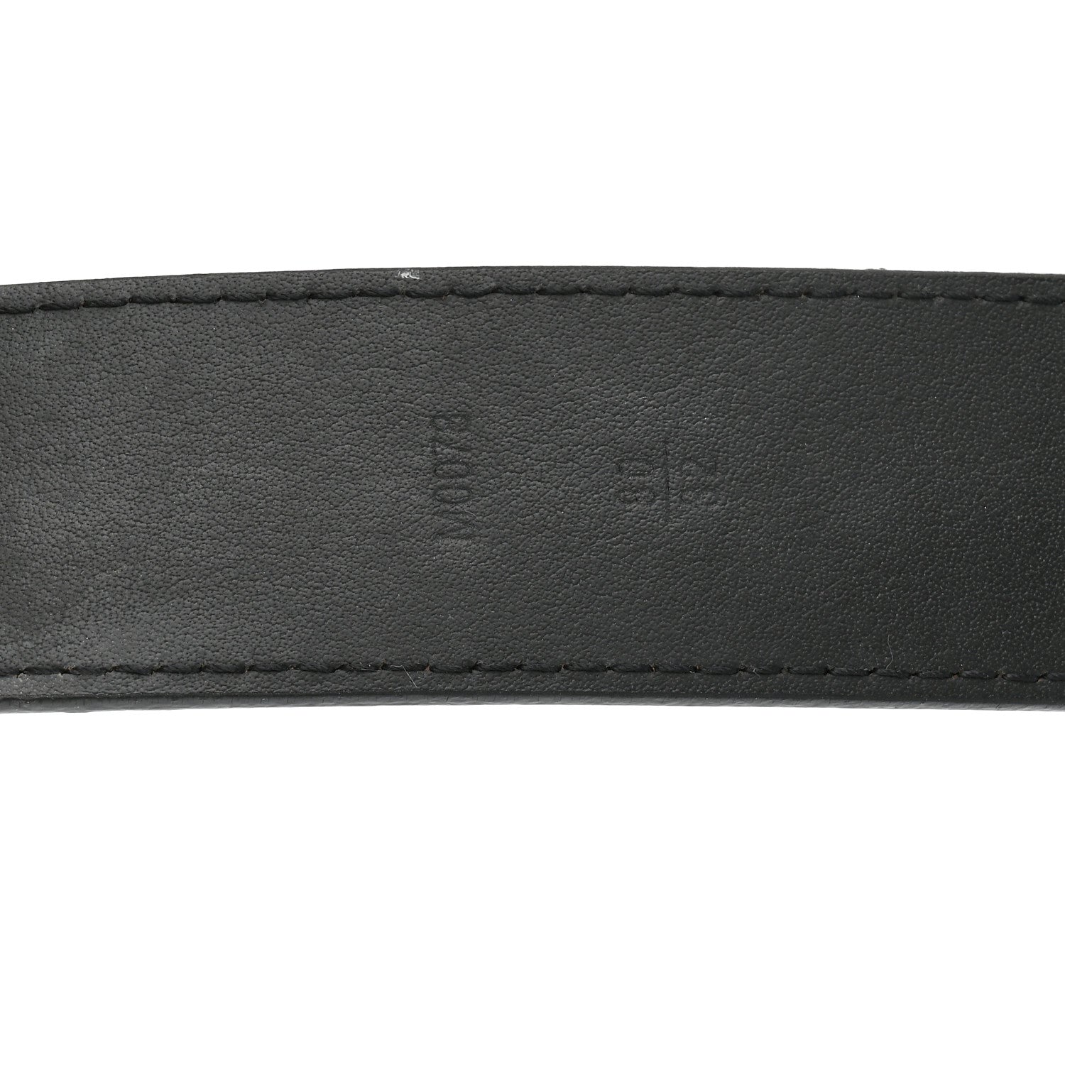 Louis Vuitton Calfskin 35mm LV New Wave Belt 80 32 Black 3 of 8