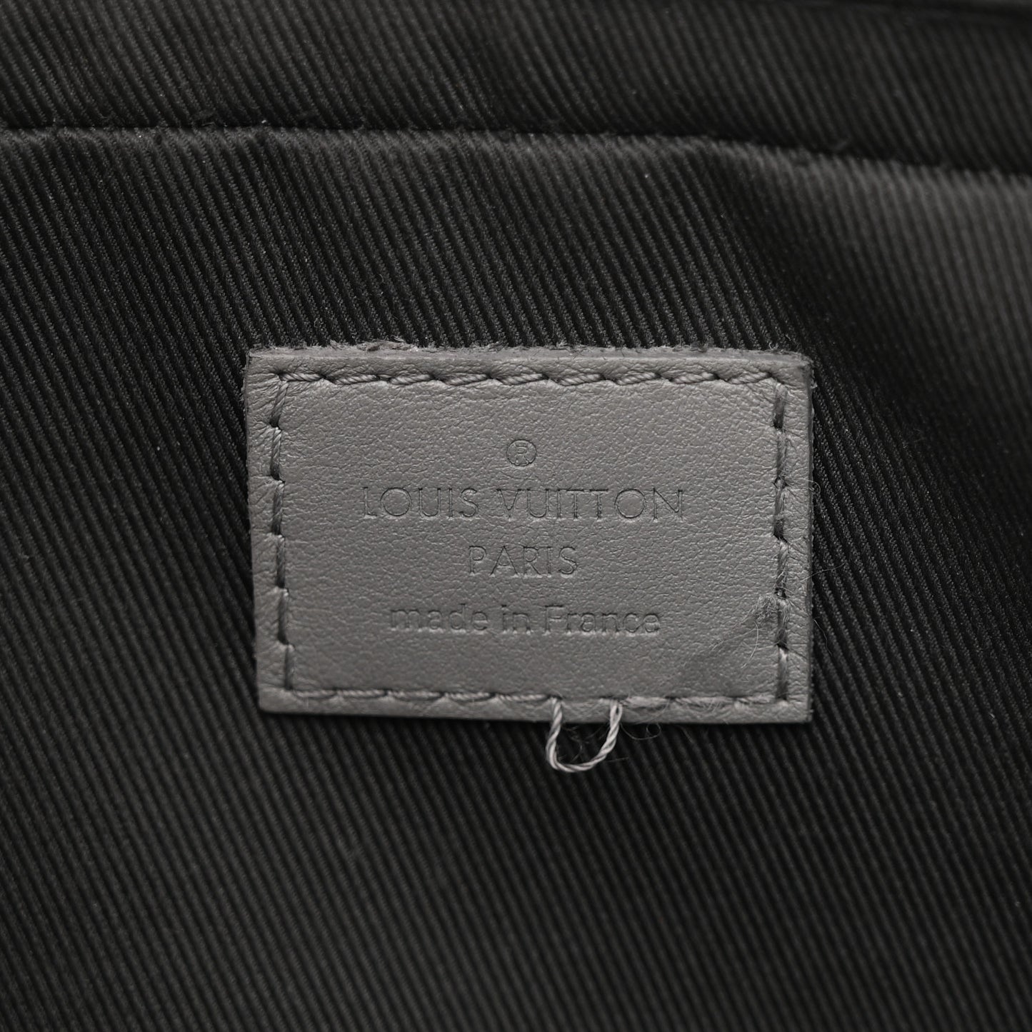 Calfskin Monogram Shadow Duo Messenger Anthracite Gray