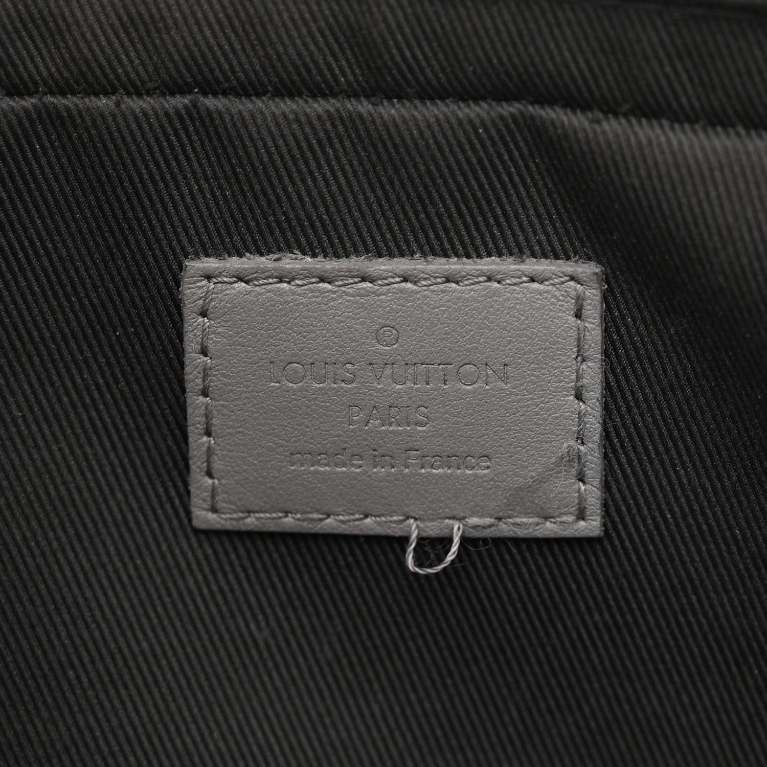 Louis Vuitton Calfskin Monogram Shadow Duo Messenger Anthracite Gray 6 of 14