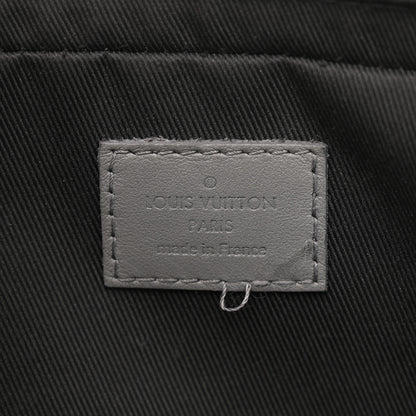 Louis Vuitton Calfskin Monogram Shadow Duo Messenger Anthracite Gray 6 of 14