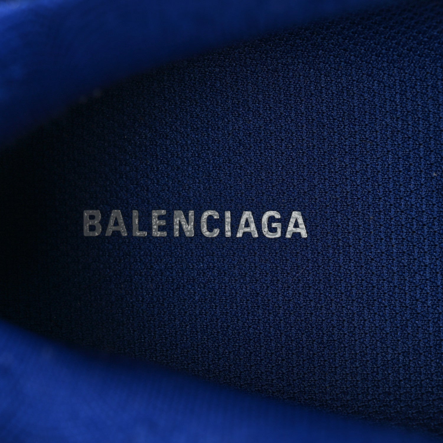 Balenciaga Fabric Mesh Mens Triple S Sneakers 43 Deep Blue 6 of 12
