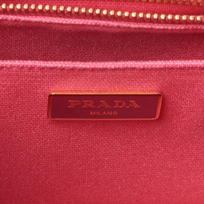 Prada Canapa Small Logo Tote Peonia 9 of 9