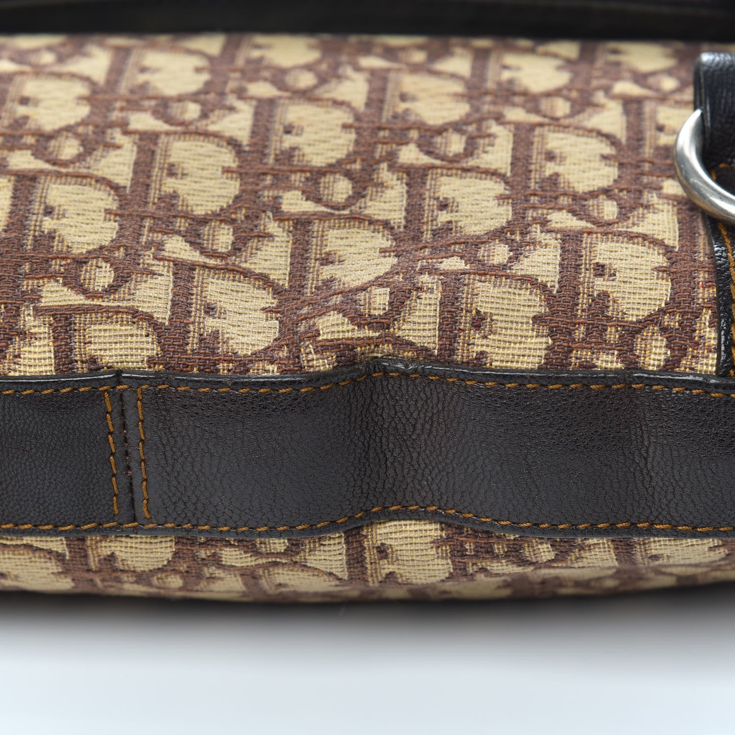 Christian Dior Monogram Flap Messenger Brown 9 of 12