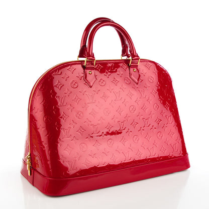 Louis Vuitton Vernis Alma GM XL Pomme D'Amour 3 of 7