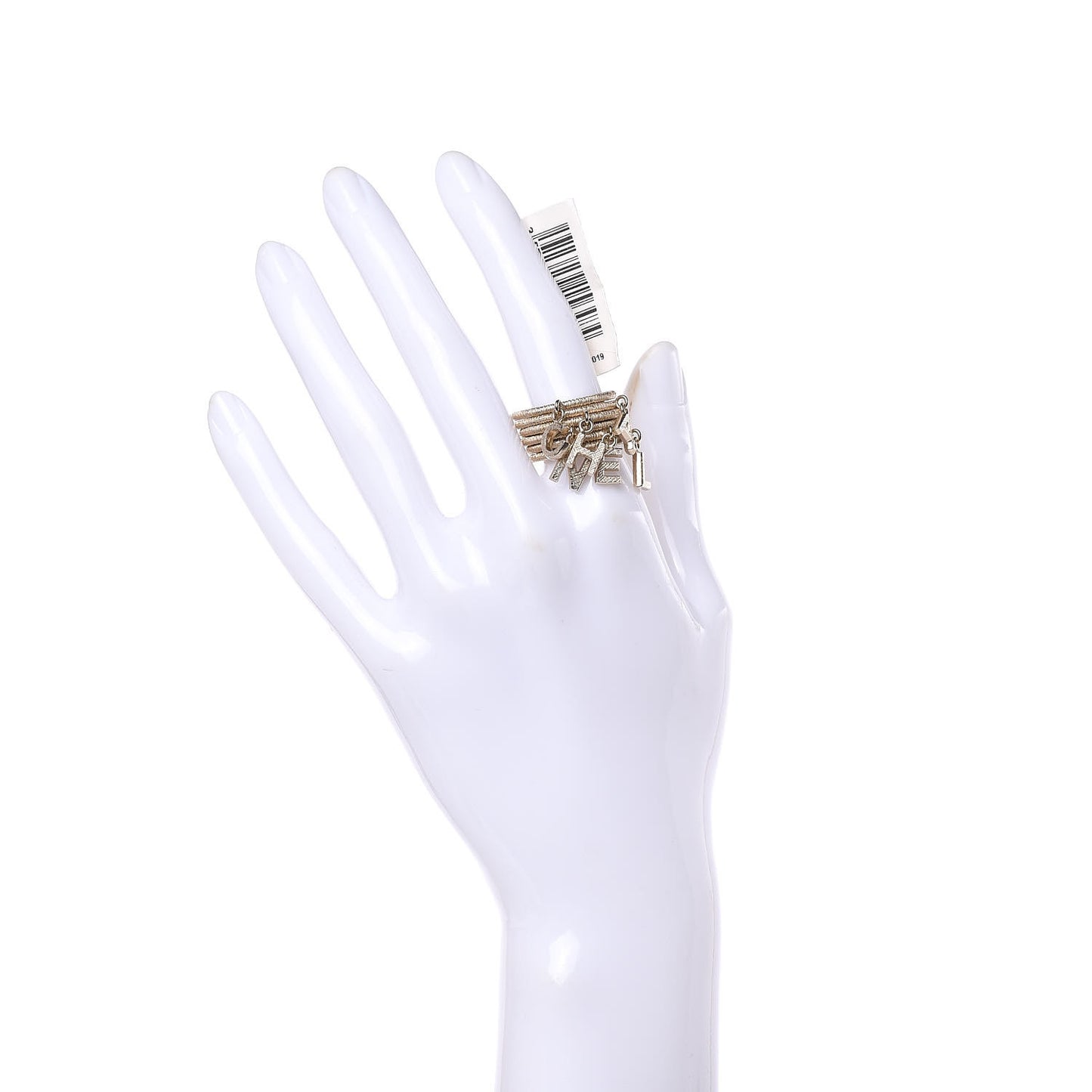 Logo Stackable Ring Set 6 Gold