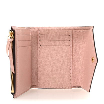 Louis Vuitton Damier Ebene Victorine Wallet Rose Ballerine 5 of 6