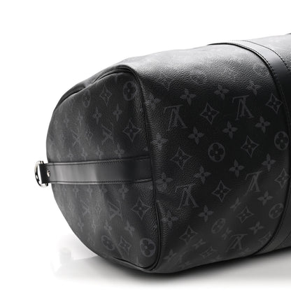 Louis Vuitton Monogram Eclipse Keepall Bandouliere 45 11 of 14