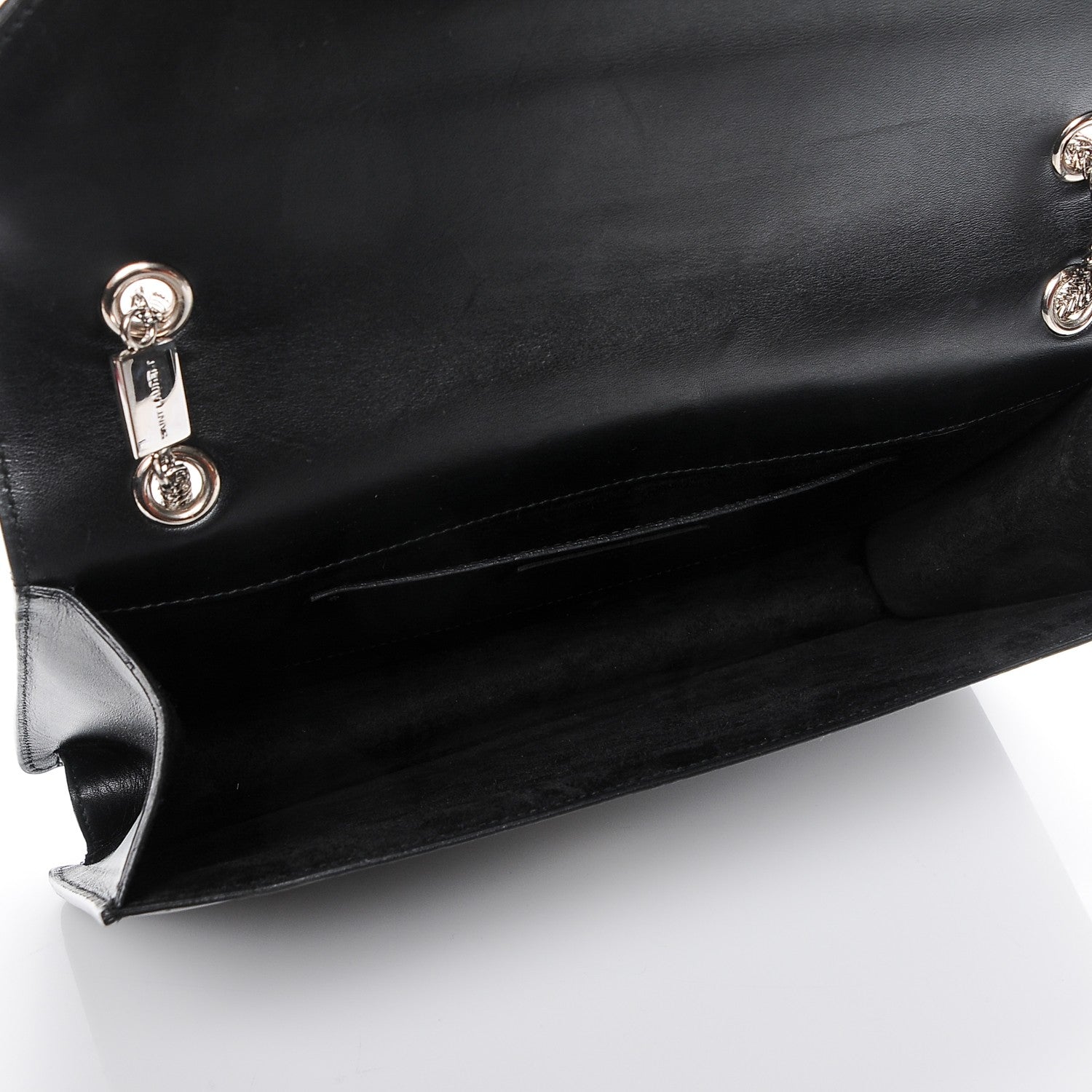 Saint Laurent Calfskin Studded Medium Betty Black 5 of 7