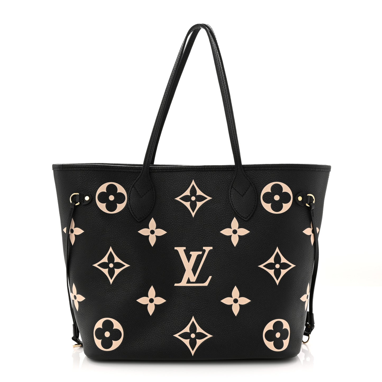 Empreinte Monogram Giant Neverfull MM Black Beige