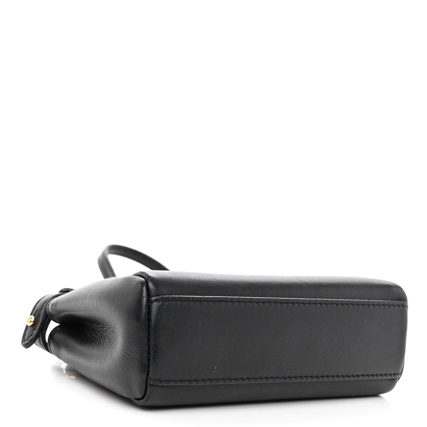 Nappa Micro Peekaboo Iconic Satchel Black