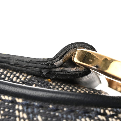 Christian Dior Monogram Saddle Bag Blue 12 of 17